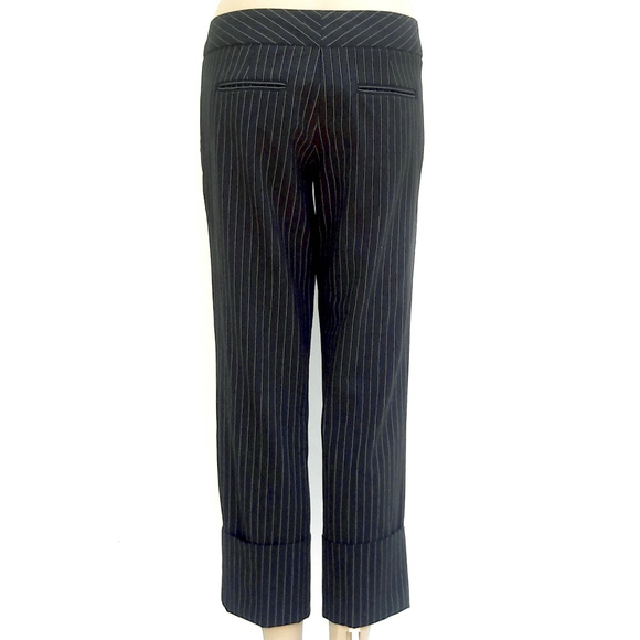 The Limited Black and White Pinstripe Pants - Picture 2 of 3